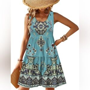 Bohemian Sleeveless Dress